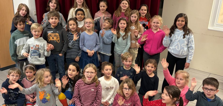 Der Kinderchor von St. Johannes