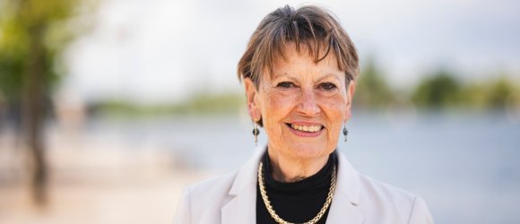 Portrait of Dr Brigitte Endres-Paul on the Main.
