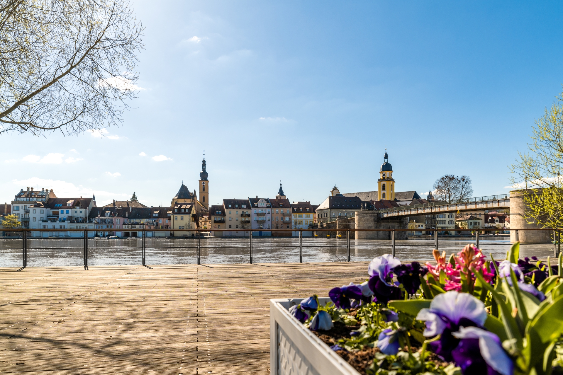 City balcony City skyline from the city balcony