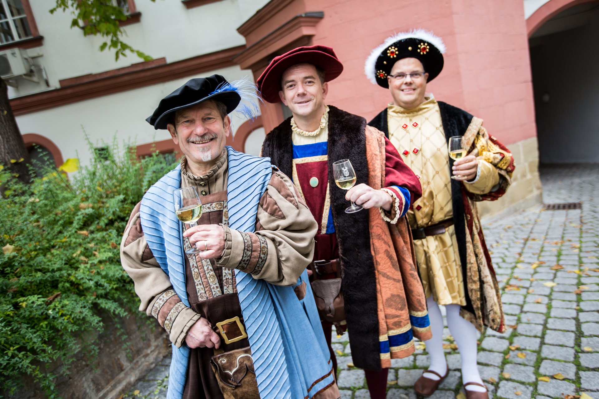 Three court counsellors in Kitzingen