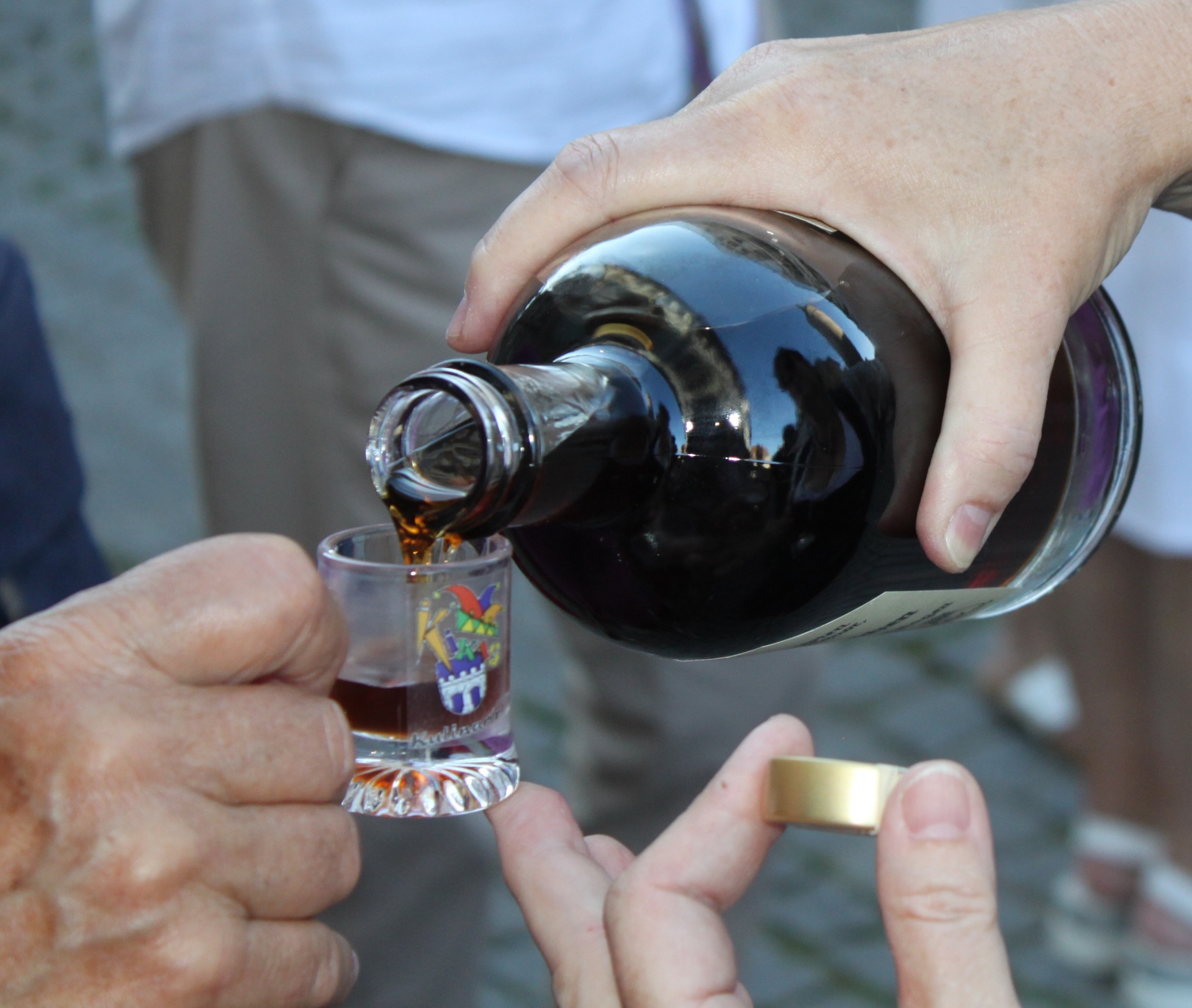 Drink served during the tour