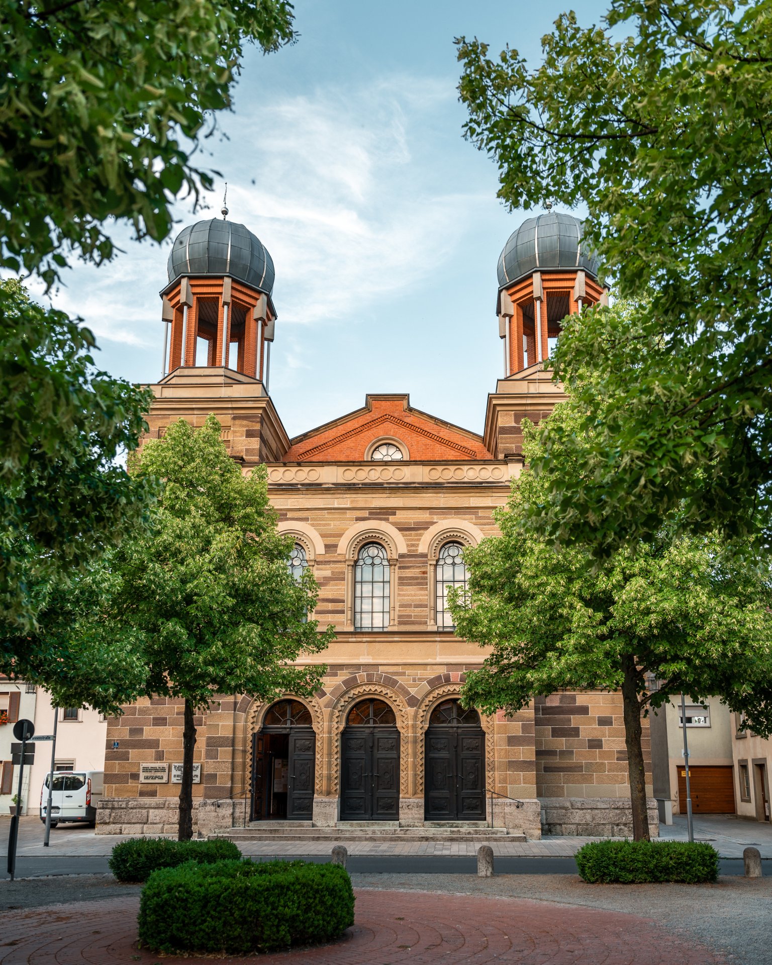 View of the Old Synagogue in Kitzingen