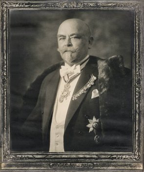 Fotografie von Kommerzienrat August Wildhagen 1926.