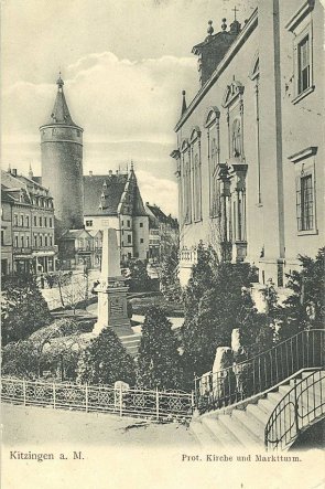 Paul-Eber-Denkmal Paul-Eber-Denkmal neben der evangelischen Kirche.